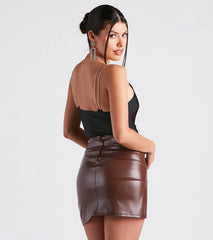 Linked In Style Chain Bodysuit