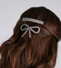 Preppy Glam Barrette Hair Clips